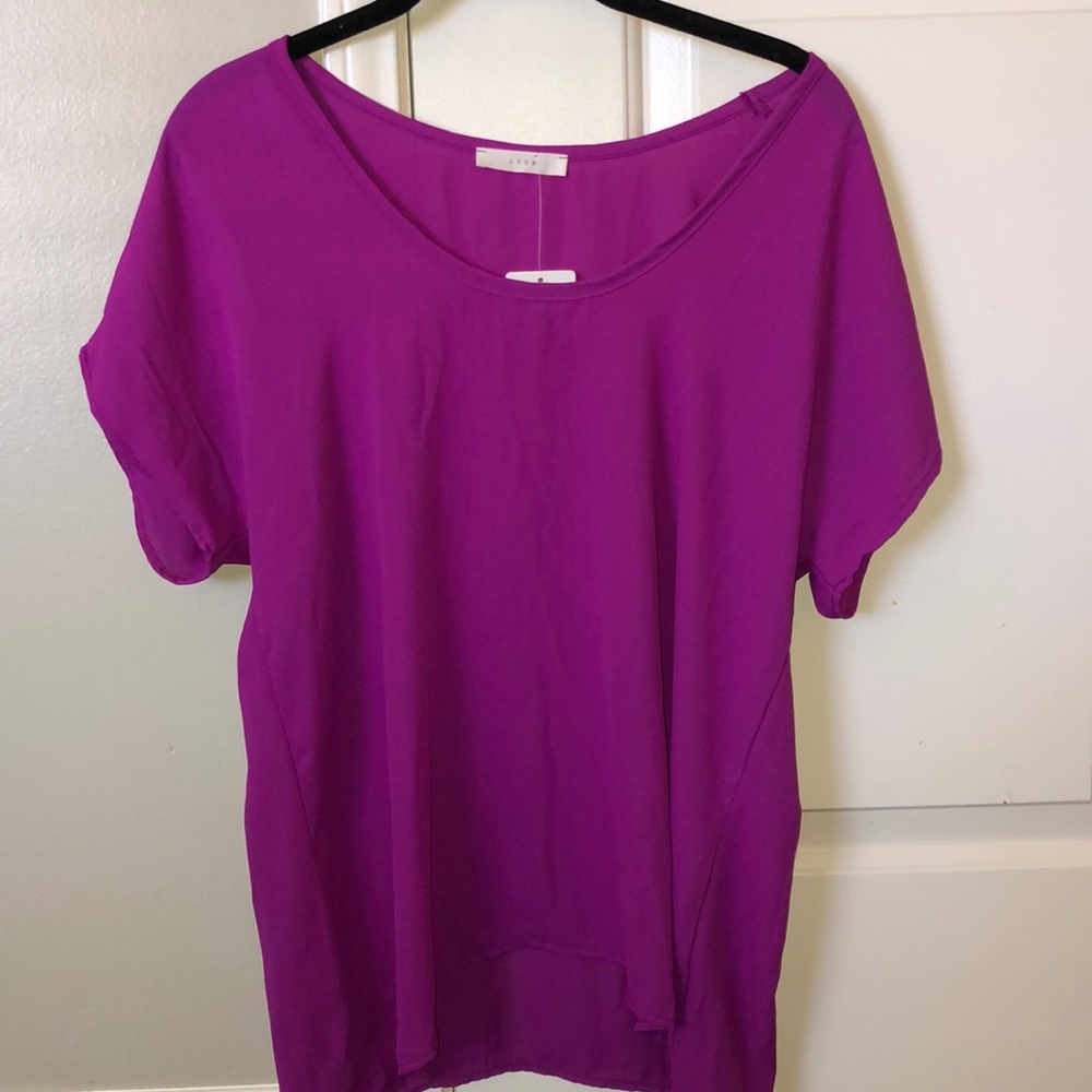 Purple blouse